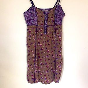 2/$10 • Urban Outfitters Sage Purple Floral Dress